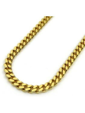 with Secure Lobster Lock Clasp Jewel Tie 10k Yellow Gold 1.65mm Diamond-Cut Cable Chain Necklace with Secure Lobster Lock Clasp Jewel Tie 10k Yellow Gold 1.65mm Diamond-Cut Cable Chain Necklace